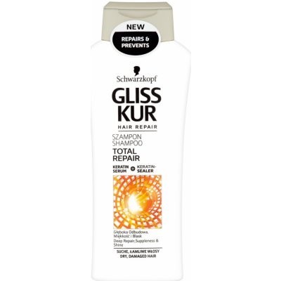 Gliss kur šampon 250ml Total Repair - Kosmetika Pro ženy Vlasová kosmetika Šampóny